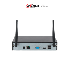 DAHUA DHI-NVR2108HC-W- NVR WiFi de 4 Megapixeles /  8 Canales IP /  SMD+ / Protección Perimetral /  IA por cámara /  H.265