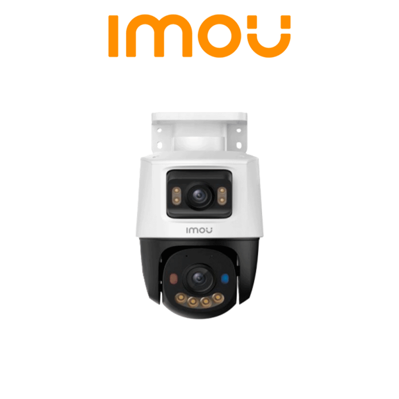 IMOU PS70F 10MP - Cámara PT, Doble Lente, 10 MP, PoE, IP67, H.265, Smart Color, disuación activa, Detección de Humanos y Vehicul