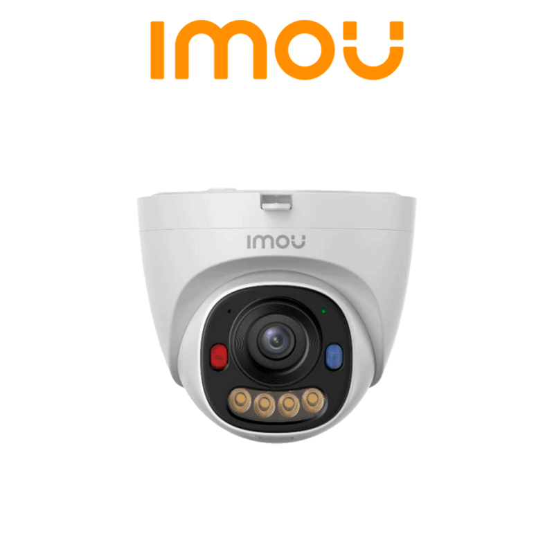 IMOU PS8D 5MP Cámara Domo, 5 MP, PoE, IP67, H.265, Smart Color, disuación activa, Detección de Humanos y Vehiculos, Microfono, S