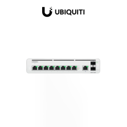 UBIQUITI UISP-Console - Consola UISP con switch integrado y puerta de enlace ethernet multigigabit , 9 puertos GbE RJ45 , 2 puer
