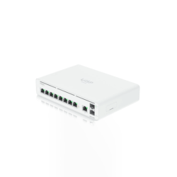 UBIQUITI UISP-Console - Consola UISP con switch integrado y puerta de enlace ethernet multigigabit , 9 puertos GbE RJ45 , 2 puer