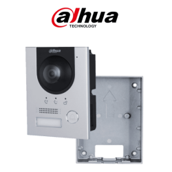 DAHUA Paquete de Frente de calle DHI-VTO2201F-P-S2 IP 2MP /  IK 07 /  IP 65 /  Control de Cerradura /  Aluminio