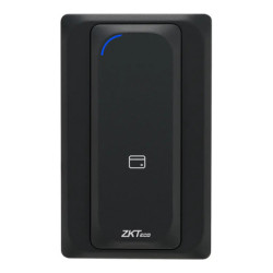 ZKTECO KR901S - Lector Esclavo de Tarjetas ID 125 Khz y Mifare 13.56 MHz /  IP65 /  Wiegand 26 /  LED Indicador de Estado