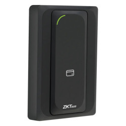 ZKTECO KR901S - Lector Esclavo de Tarjetas ID 125 Khz y Mifare 13.56 MHz /  IP65 /  Wiegand 26 /  LED Indicador de Estado