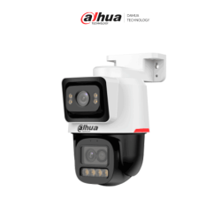 DAHUA DH-IPC-PTS2449C-4E3Z-S-PV-PRO Cámara PT varifocal WizColor de 4 MP + 2 MP / 6x de Zoom Hibrido / Protección perimetral