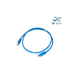 SBETECH SBE-PCC61.0M-BL28 - Suministro e instalación de Patch cord cat. 6  /  DIAMETRO REDUCIDO 28 AWG