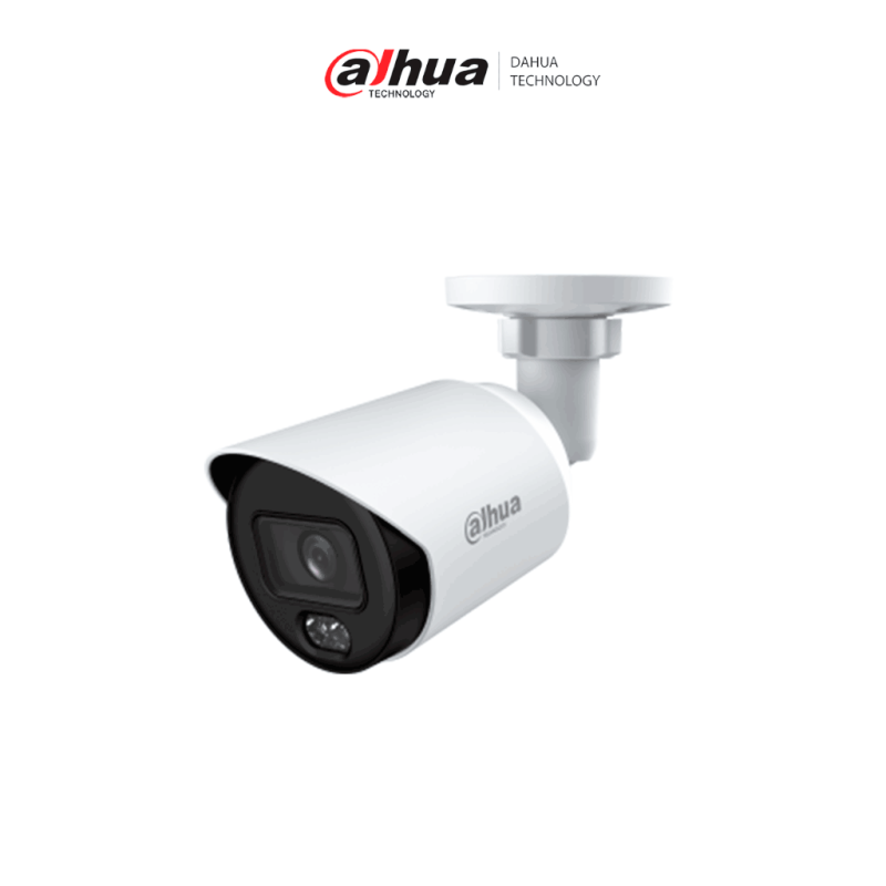 DAHUA DH-HAC-HFW1509TN-A-LED-S3 - Cámara Bullet Full Color de 5 Megapixeles /  Lente de 3.6 mm /  Micrófono Integrado