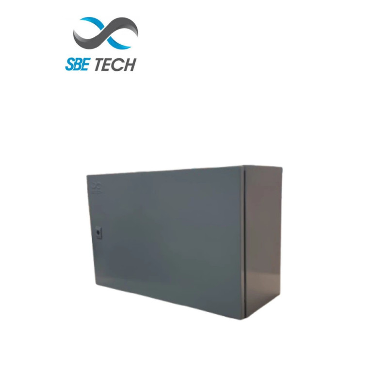 SBE TECH SBE-406025 Gabinete metálico  /  Alto 40.0 cm /  Ancho 60.0 cm /  Profundidad 25.0 cm grado IP 65 NEMA 4