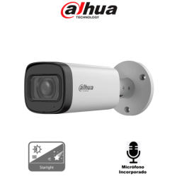 DAHUA DH-HAC-HFW1500RN-Z-A-27135-S3-DIP - Cámara Bullet de 5 Megapíxeles /  Lente Motorizado de 2.7 a 12 mm