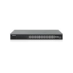 INTELLINET - 561426 - Switch Administrable 24 puertos PoE+ con 4 puertos SFP Gigabit