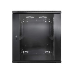 INTELLINET - 712088 - Gabinete mural de 19", 12U, Ensamblado  /  12U, 600 mm de profundidad, Ensamblado, negro