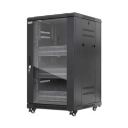 INTELLINET - 716222 - Gabinete 19" Pro Line con extractores de aire, 18U