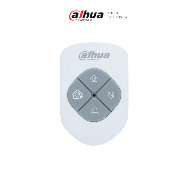 DAHUA DHI-ARA24-W2(915) - Control Remoto Tipo Llavero de 4 Botones, Compatible con el HUB 2.0 de 915 MHz, Armado - Desarmado - E