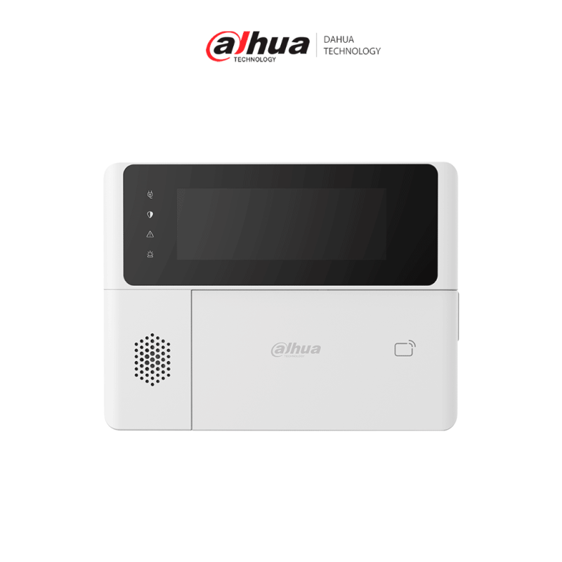 DAHUA DHI-ARK30C-RW2(915) - Teclado Inalámbrico para interior, Frecuencia 915 MHz, Botones físicos, Armado y desarmado a través