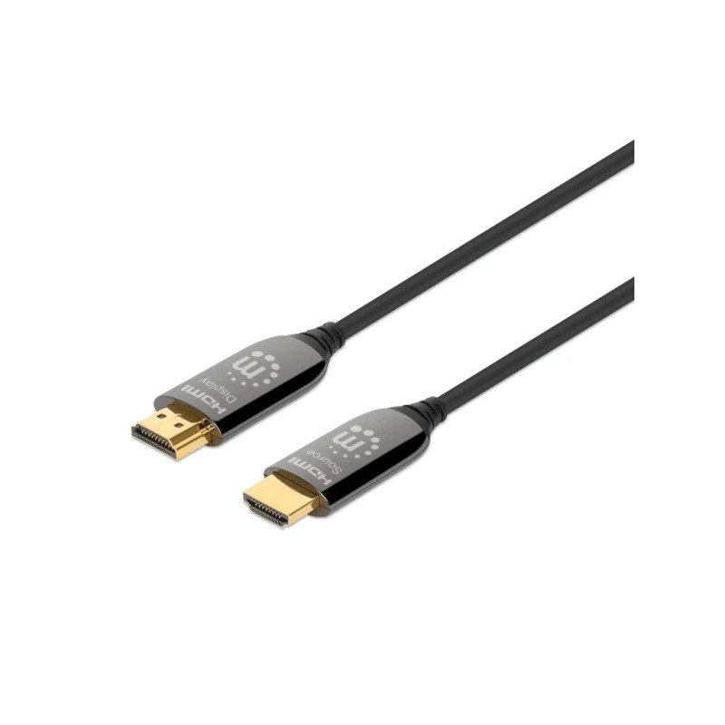 MANHATTAN - 356152 - Cable Óptico Activo HDMI Certificado 8K@60Hz