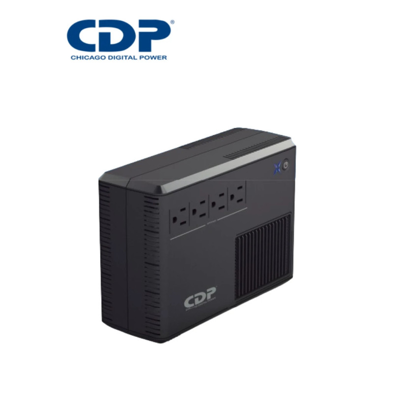 CDP RUPR604 600VA / 300W UPS Interactiva AVR 4 Salidas, 175 Julios, 120 Vac