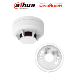DAHUA WISUALARM PAQUETE DHI-HY-1301 - El paquete incluye: detector de humo direccionable y la base de instalación