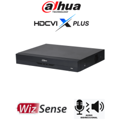 DAHUA DH-XVR5116HE-4KL-I3 / T - DVR 16 Canales 4K WizSense /  HDCVI X PLUS /  Audio Bidireccional /  Reconocimiento Facial