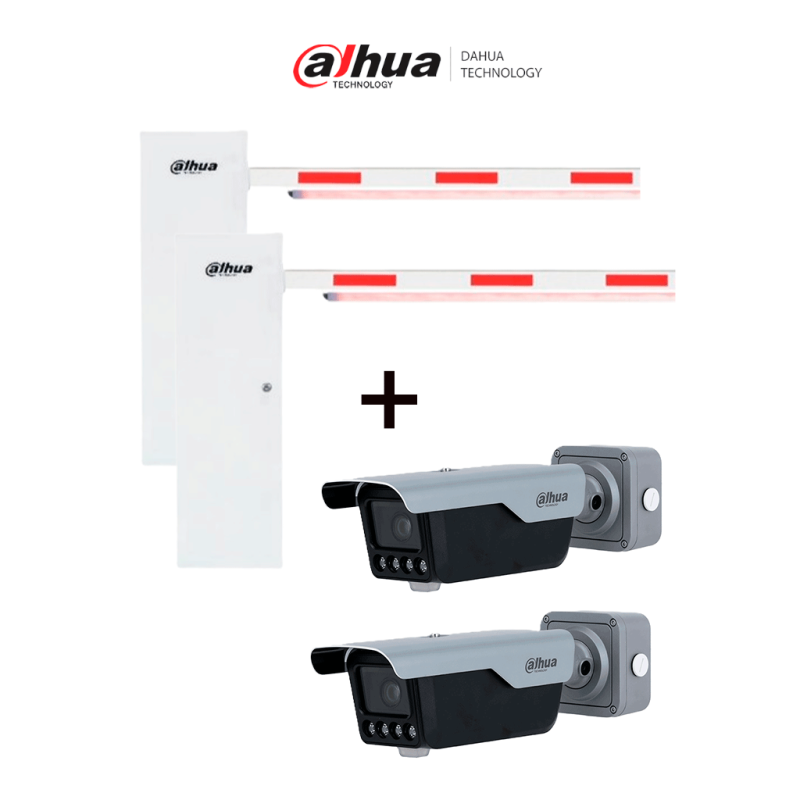 DAHUA DHIITC413062LED - Paquete Inteligente de Acceso Vehicular con Reconocimiento de Placas