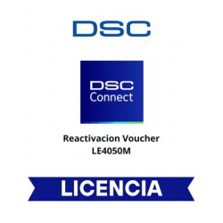 DSC Reactivacion Voucher LE4050M - Reactivacion Voucher LE4050M