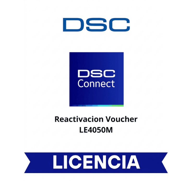 DSC Reactivacion Voucher LE4050M - Reactivacion Voucher LE4050M