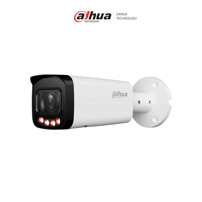 DAHUA DH-IPC-HFW2849T-ZAS-IL Cámara IP Bullet de 8 Megapíxeles /  Motorizado /  IR de 60 Mts /  Iluminador Dual inteligente