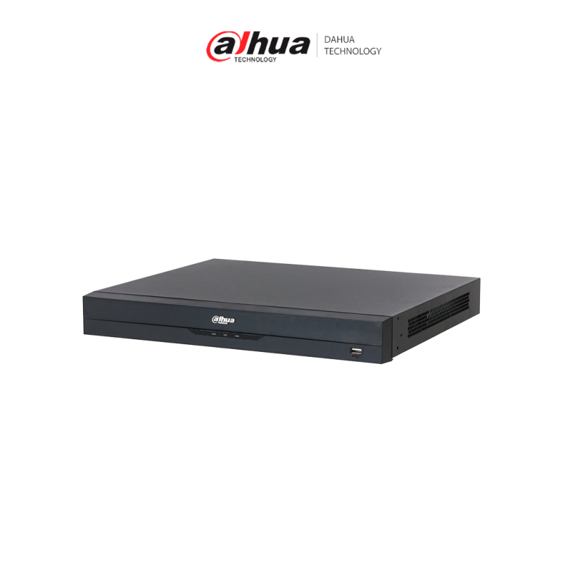 DAHUA DHI-NVR5216-16P-EI2 NVR IP WizSense de 16 canales 1U /  16PoE /  2HDD /  H.265+ / 384 Mbps /  AcuPick  /  N+M cluster