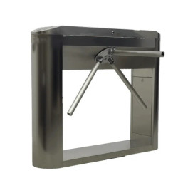 WEJOIN WJAT214 - Torniquete de Medio Cuerpo para Control de Acceso | Uso Semi-Exterior | Compatible con RFID, Huella y QR | 6 Mi