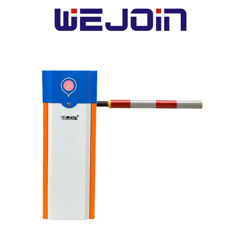 WEJOIN WJCB101VFHL14RCF - Barrera Vehicular Alto Flujo Izquierda 24VDC | Apertura 1s | Brazo 4m Fibra de Carbono | Sistema Abati