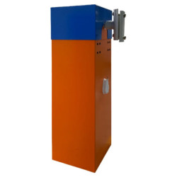 WEJOIN WJCB101VFIR34 - Barrera Vehicular Derecha de Alto Flujo con Motor de 24 Vcc, Fuente de Alimentación de 110 Vca, Brazo Oct