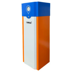 WEJOIN WJCB101VFIR34 - Barrera Vehicular Derecha de Alto Flujo con Motor de 24 Vcc, Fuente de Alimentación de 110 Vca, Brazo Oct