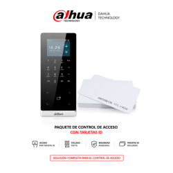 DAHUA ASI2201HDWIDEM - Paquete de Control de Acceso Wifi con 50 Tarjetas ID 125 Khz GRATIS