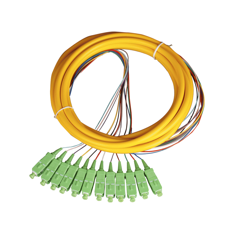 SBE TECH SBE-PIGSCAPC2MSM6P - Pigtail SC / APC monomodo 9 / 125 simplex 2mts APC Paq 6