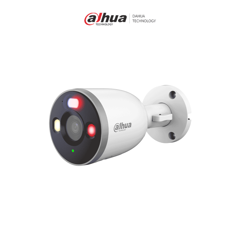 DAHUA DH-F3D-PV - Cámara IP Bullet WiFi de 3 Megapixeles full color + iluminador dual inteligente /  Alarma de luz y sonido