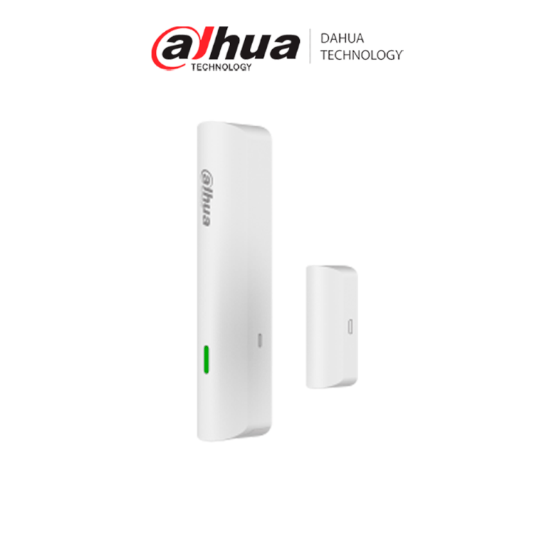 DAHUA DHI-ARD333-W2(S) - Contacto Magnético Inalámbrico Interior, 1 Entrada de Contacto Seco, Led Indicador, Alarma de Batería B