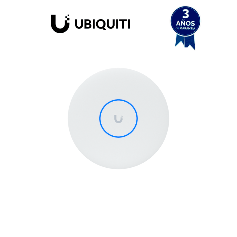 UBIQUITI U7-Pro-XG - Punto de acceso WiFi 7 de 6 transmisiones montado en el techo con soporte 10 / 5 / 2.5