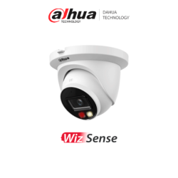 DAHUA DH-IPC-HDW2649TM-S-IL - Cámara IP Domo /  6 Megapixeles /  WizSense /  Metálica /  Lente de 2.8mm /  112°