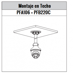 DAHUA IPC-HDW5442TM-AS-LED - Camara IP Domo Full Color 4MP/ Lente de 2.8mm/ 113 Grados/ H.265/ Inteligencia Artificial